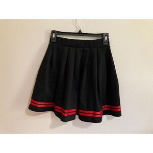 Wild Fable Black‎ Red Skirt Women Size XS